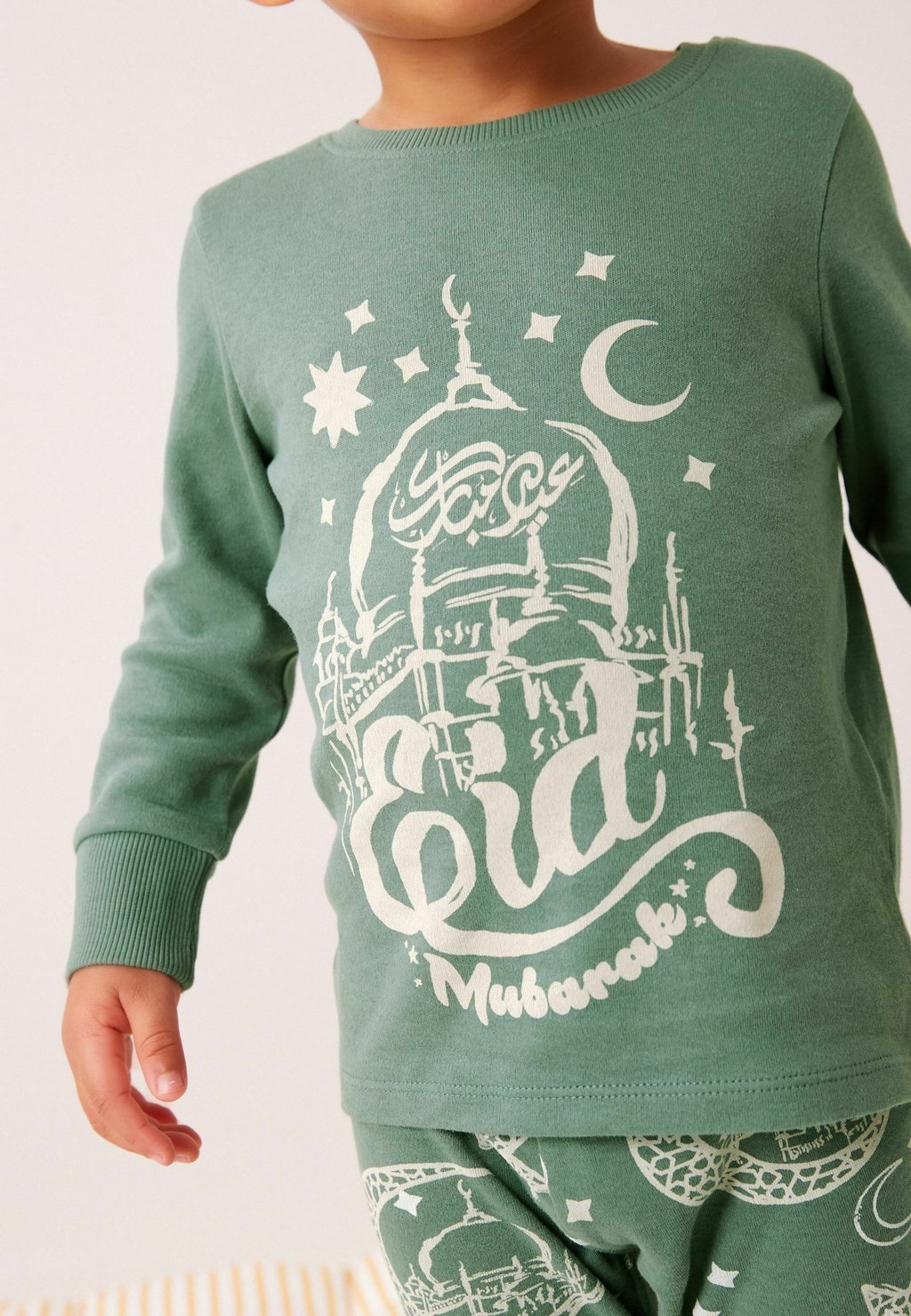 Комплект одежды для сна SINGLE REGULAR FIT Next, цвет green eid grand eid countdown inflatable