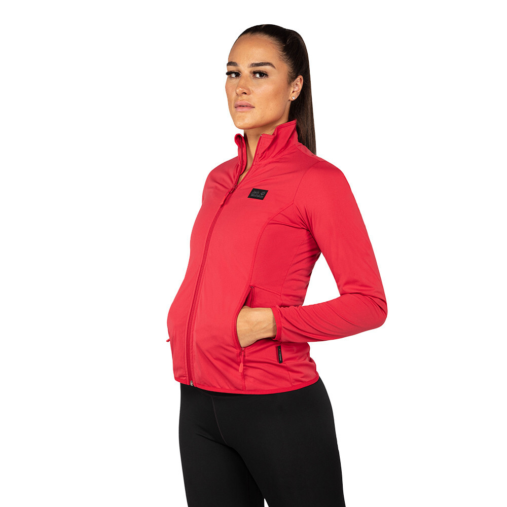 

Куртка Jack Wolfskin Hydro Hooded Light, красный