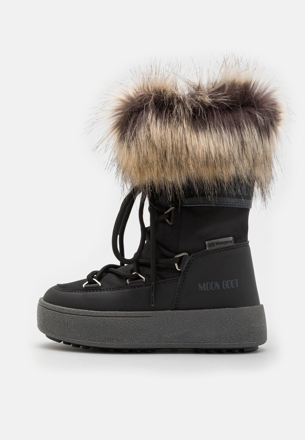 

Ботинки на шнуровке JTRACK MONACO LOW WP UNISEX Moon Boot, цвет black