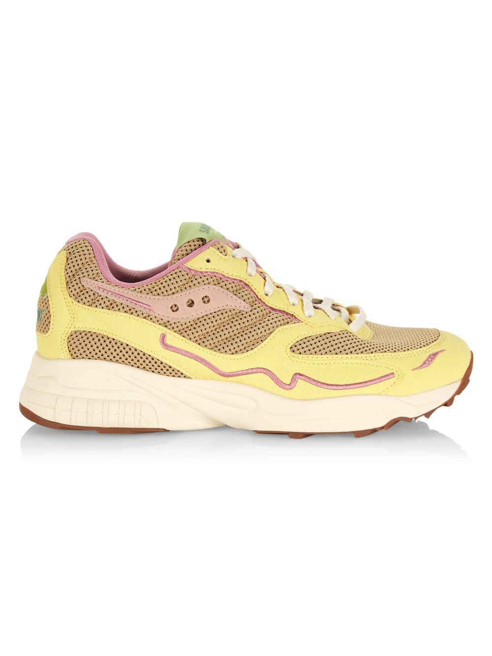

Кроссовки Mushroom 3D Grid Hurricane Saucony, желтый