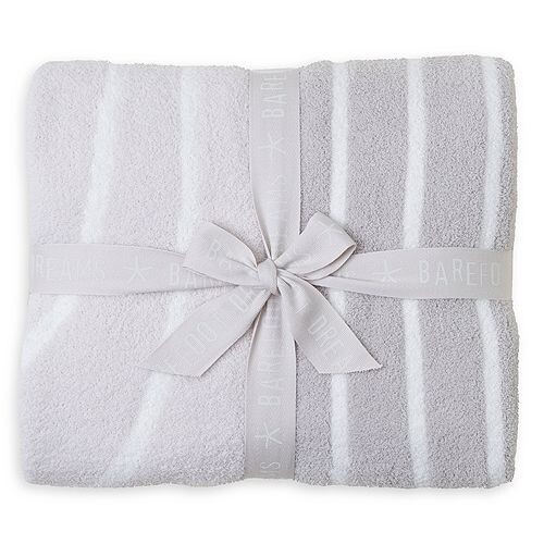 

Одеяло Cozychic Endless Road BAREFOOT DREAMS, цвет Silver
