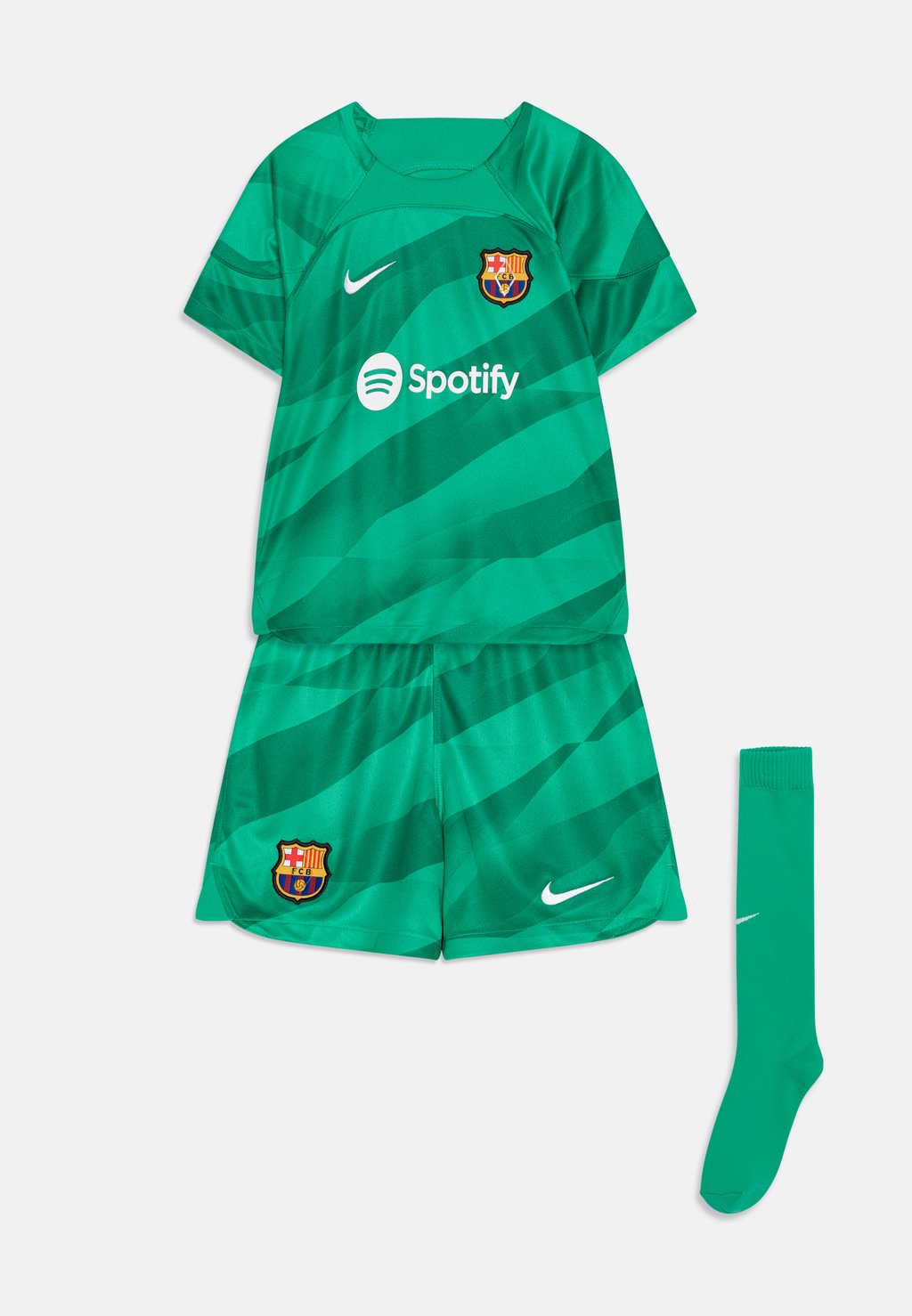 Спортивные шорты FC BARCELONA UNISEX SET Nike, цвет stadium green/white