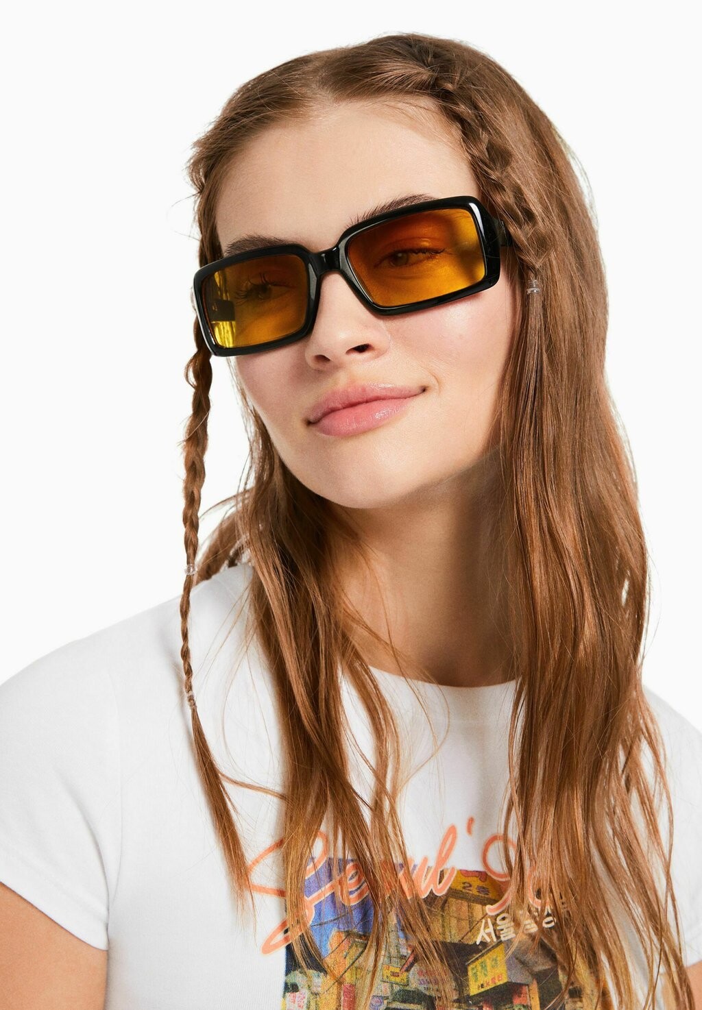 

Солнцезащитные очки Bershka, черный