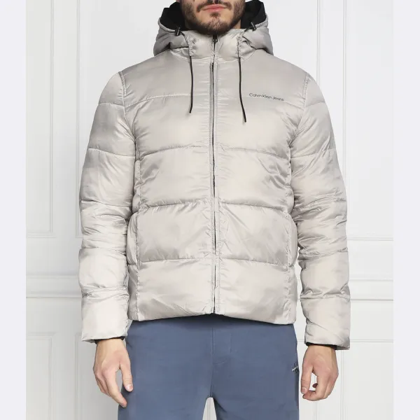 

Куртка классического кроя с логотипом Calvin Klein, серый