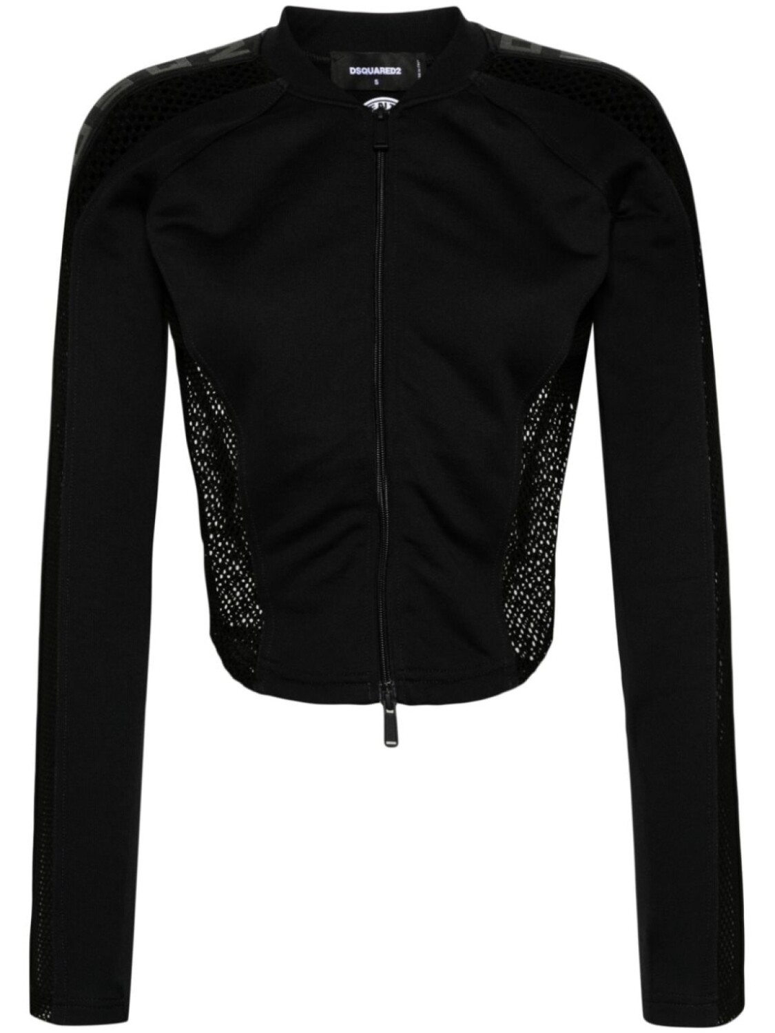 

Dsquared2 сетчатая куртка с логотипом, черный