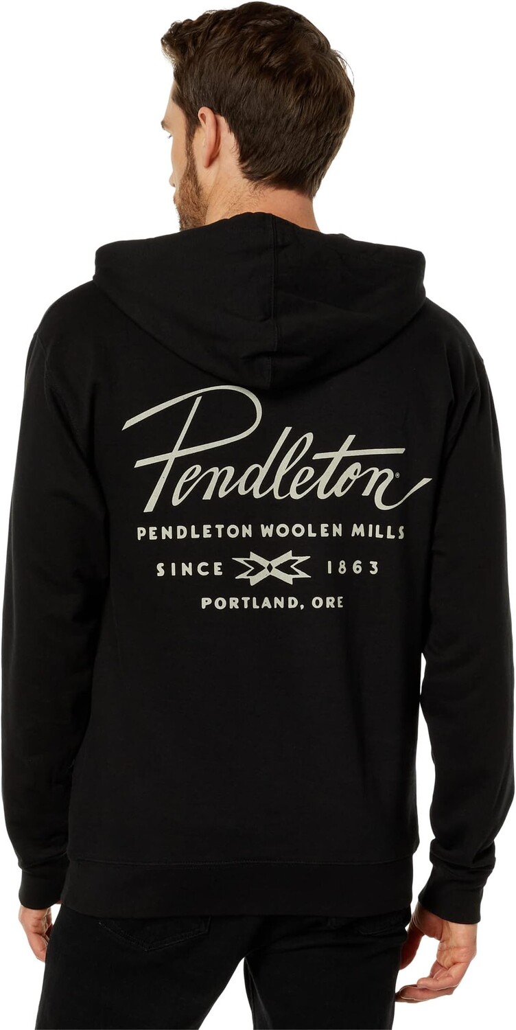 

Толстовка с графическим логотипом Antique Pendleton, цвет Black/White