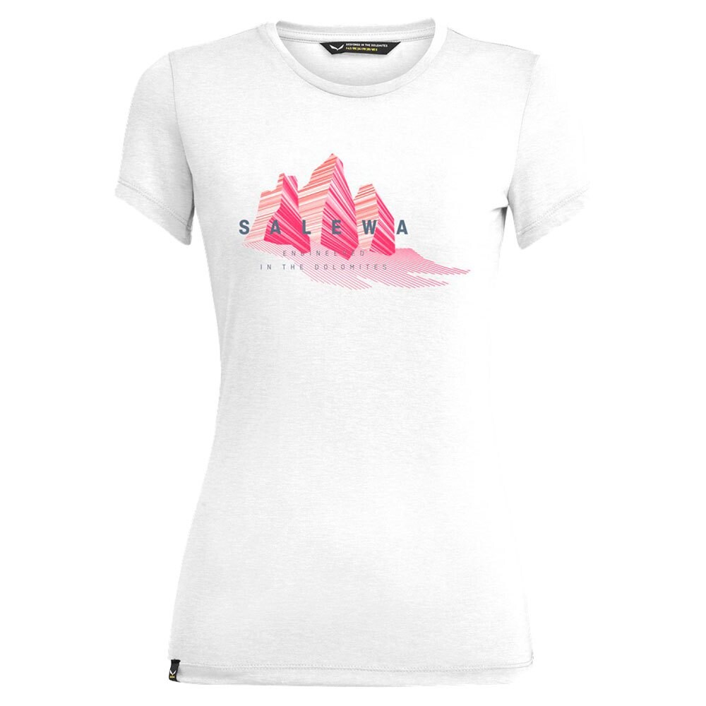 

Футболка Salewa Lines Graphic, белый