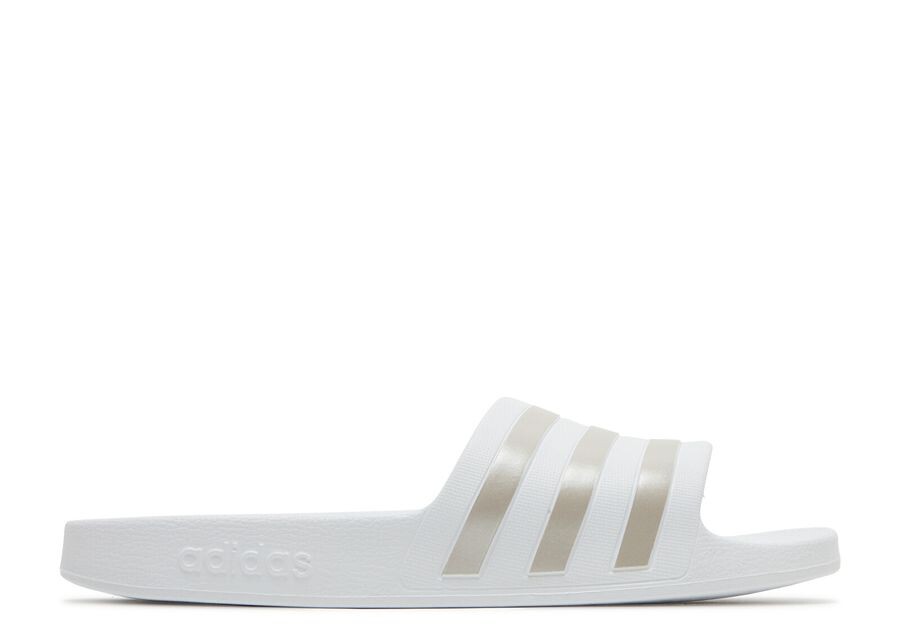

Кроссовки adidas Adilette Aqua Slides, цвет White Platinum Metallic
