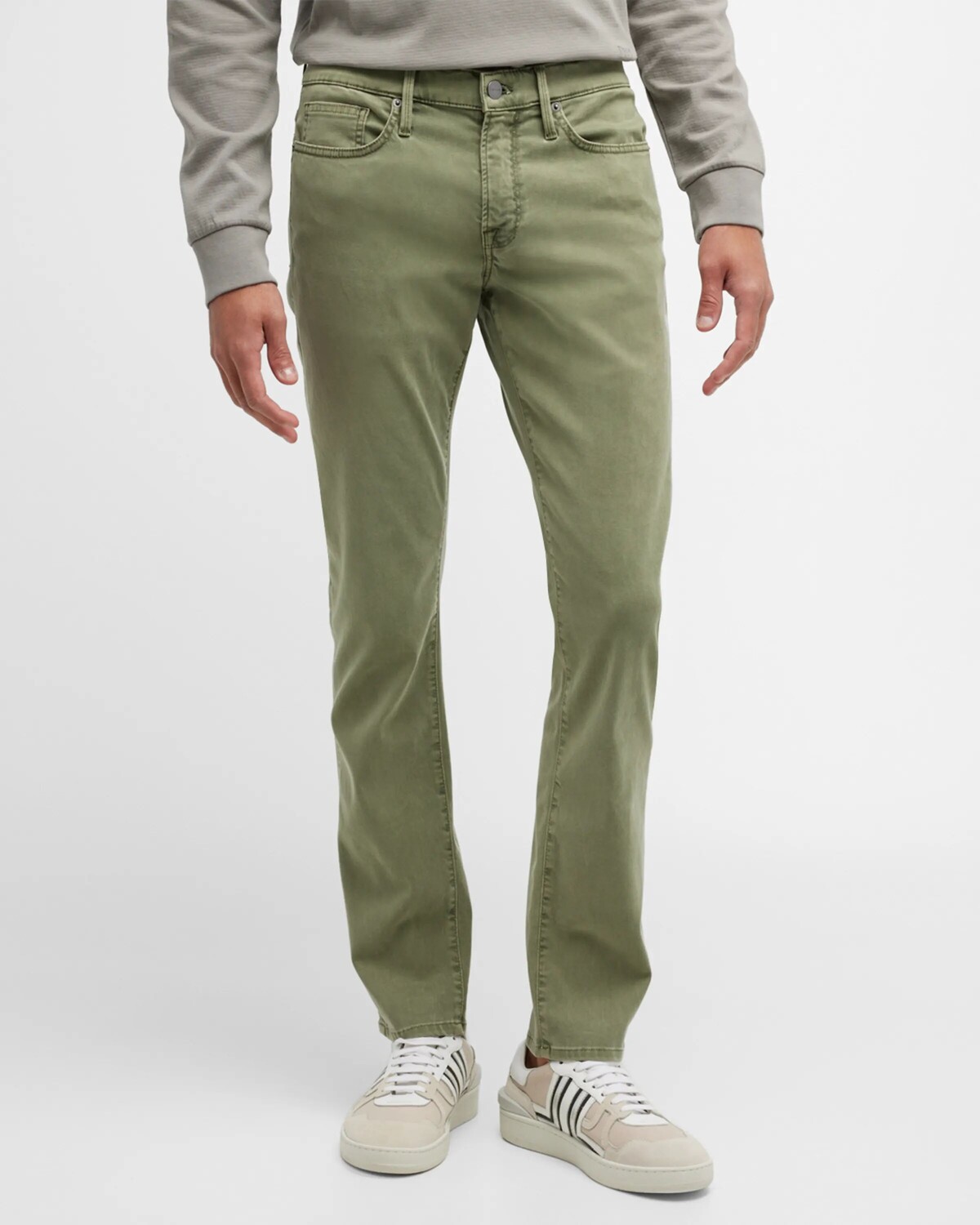 

Мужские узкие брюки L'Homme FRAME, цвет Washed Military