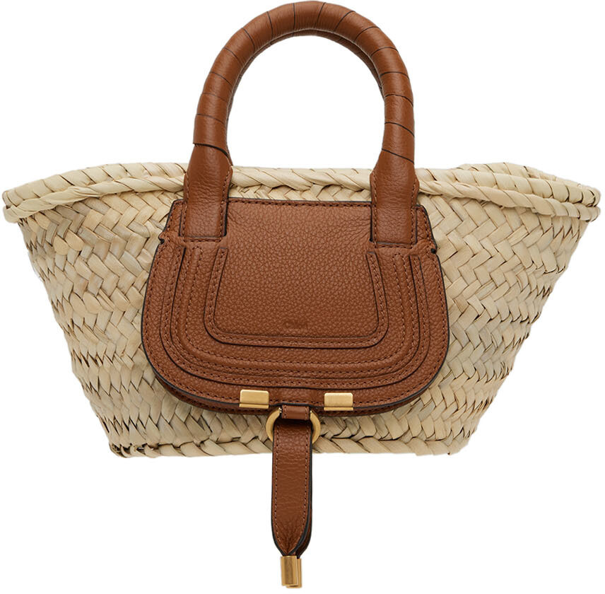 

Светло-коричневая мини-тоут Marcie Basket Chloe