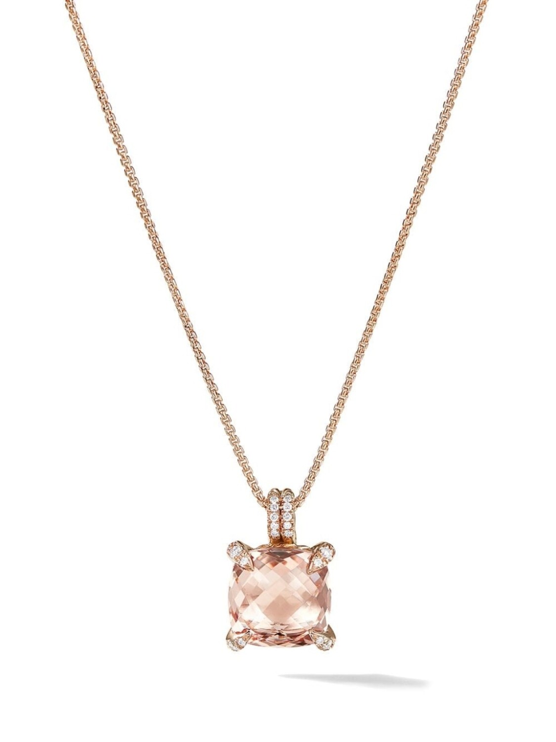 

Колье Chatelaine из розового золота с бриллиантами David Yurman, золотой