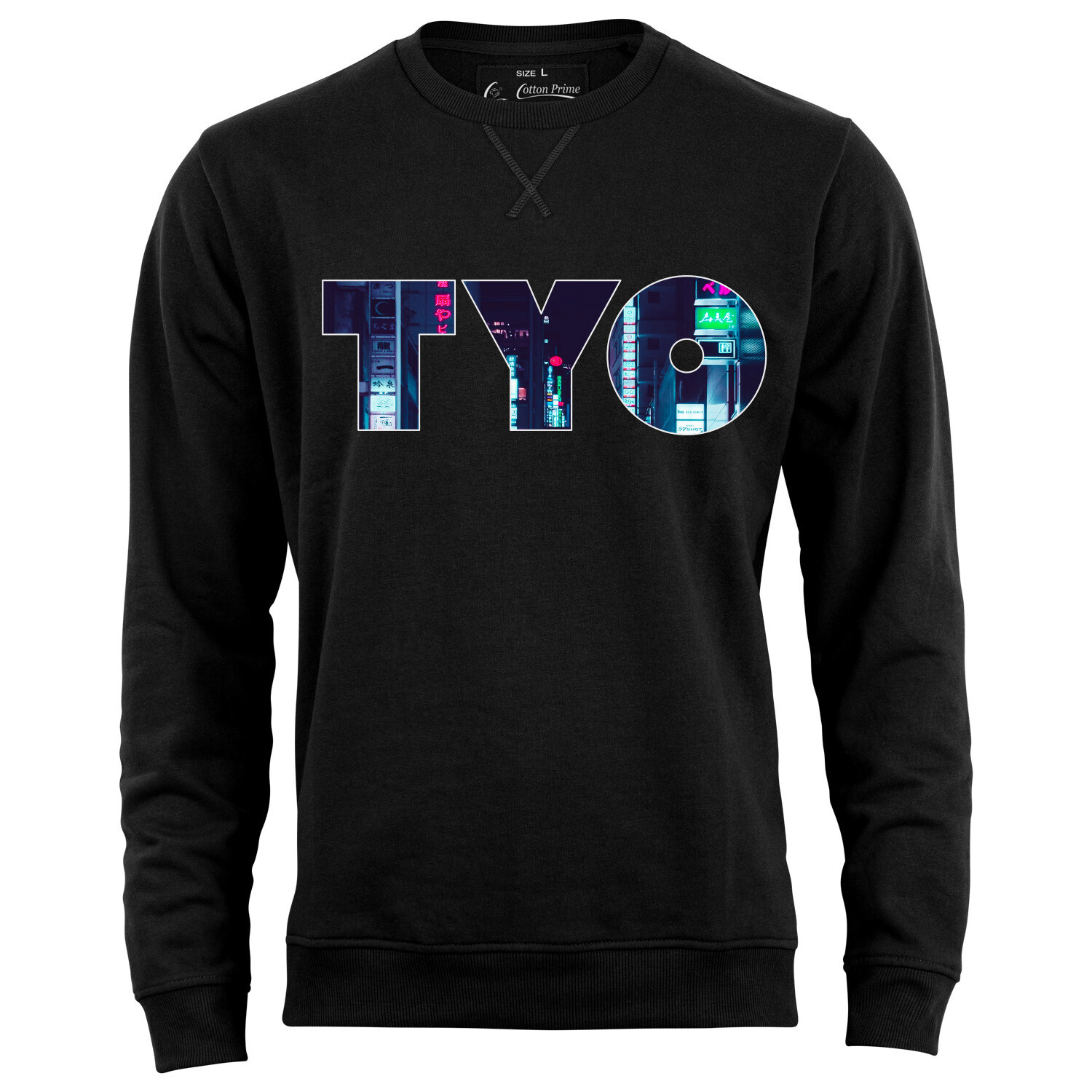 

Толстовка Cotton Prime Skyline Tokio Weltenbummler Kollektion, черный