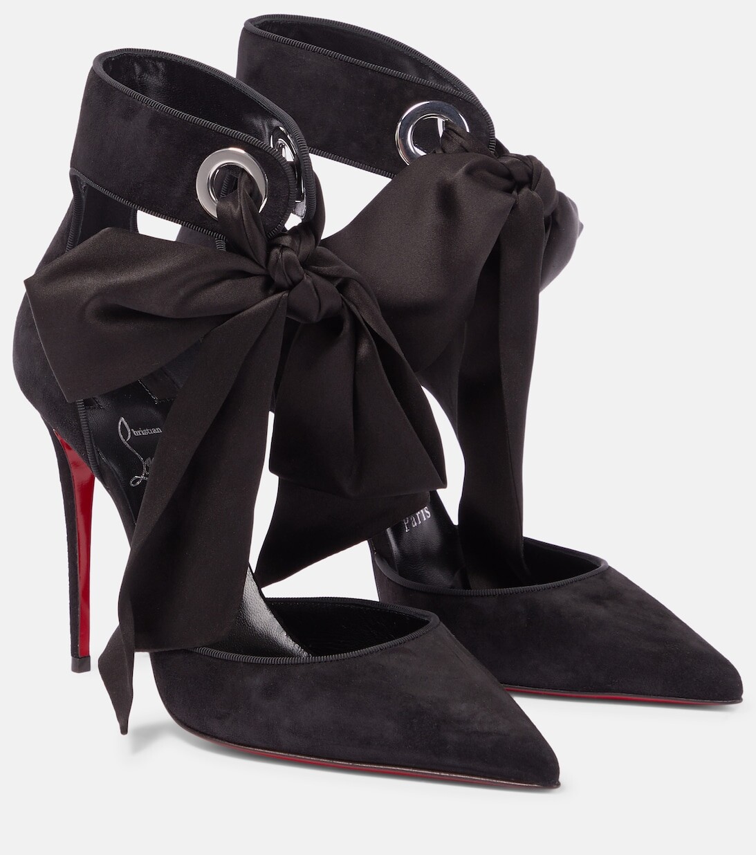 

Замшевые туфли Torrida Christian Louboutin, черный