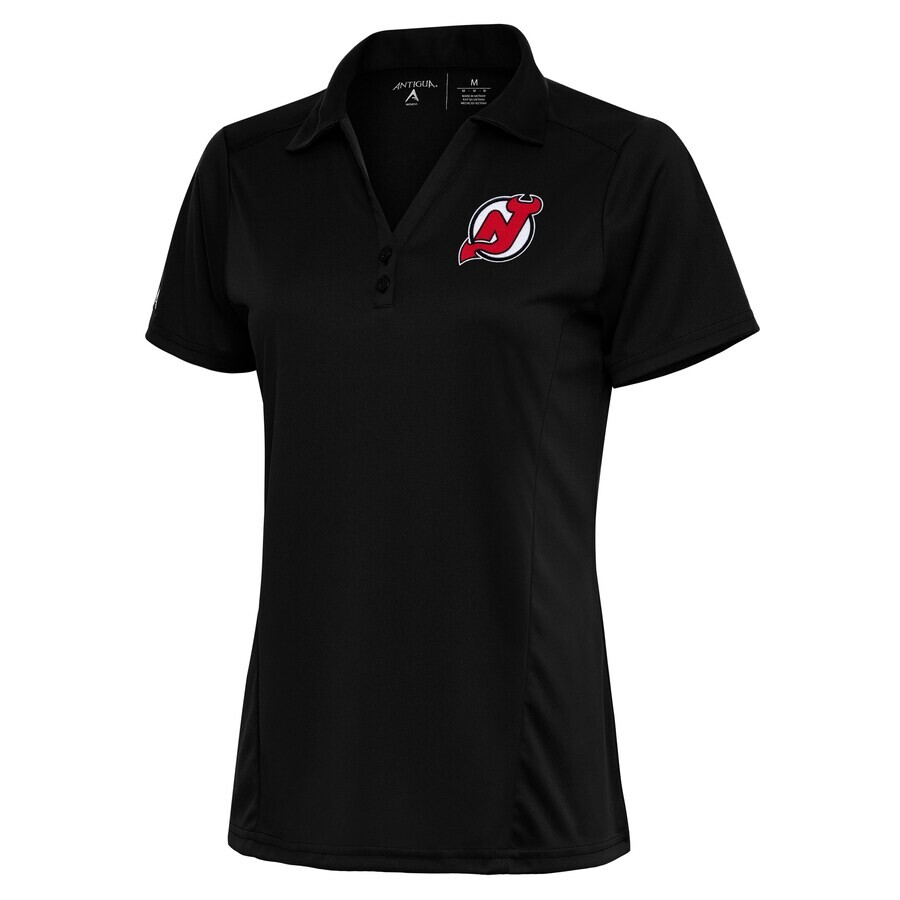 

Поло с коротким рукавом Antigua New Jersey Devils, черный
