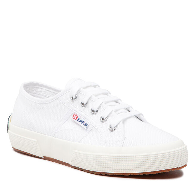 

Кроссовки Superga Multicolor Logo, белый