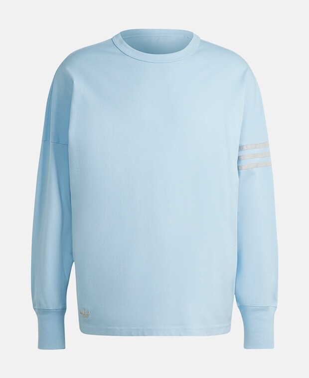 

Топ с длинными рукавами adidas Originals, светло-синий