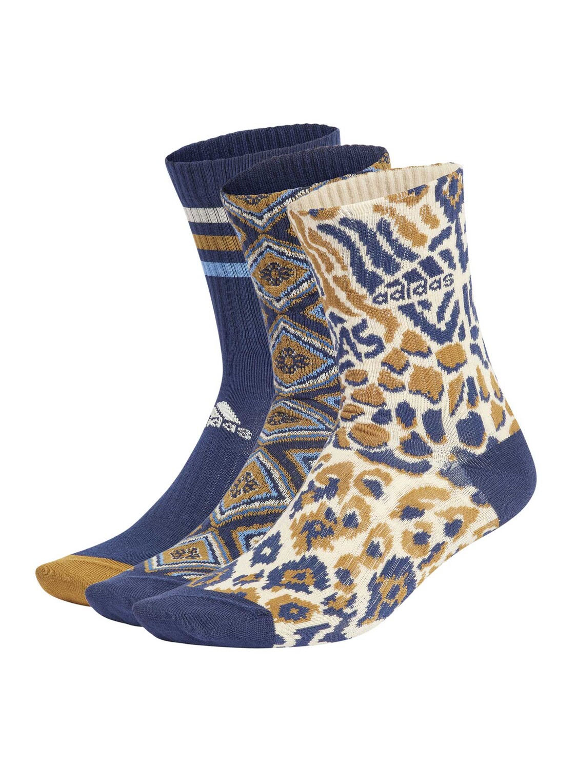 

Носки Adidas Performance FARM Rio 3 Pairs Crew Socks, разноцветный