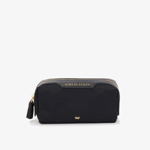 

Клатч Girlie Stuff из переработанного нейлона на молнии Anya Hindmarch, черный