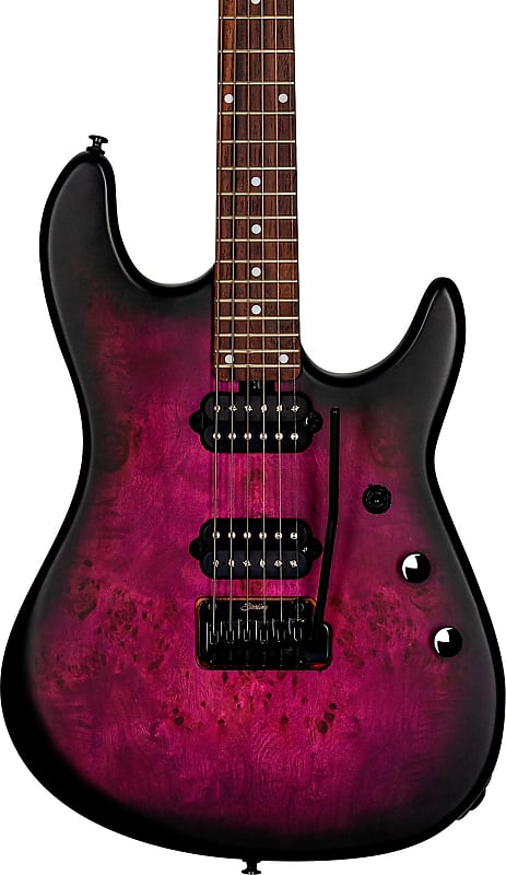 Электрогитара Sterling Richardson Cutlass 6 Electric Guitar, Cosmic Purple Burst Satin w/ Bag john richardson manet