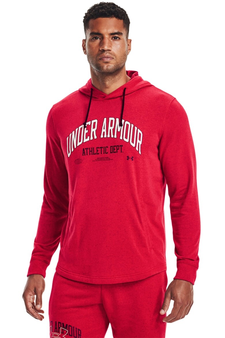 

Толстовка для фитнеса Rival Terry Athletic Department Under Armour, красный