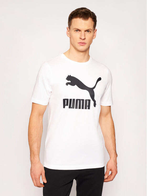 Футболка стандартного кроя Puma, белый