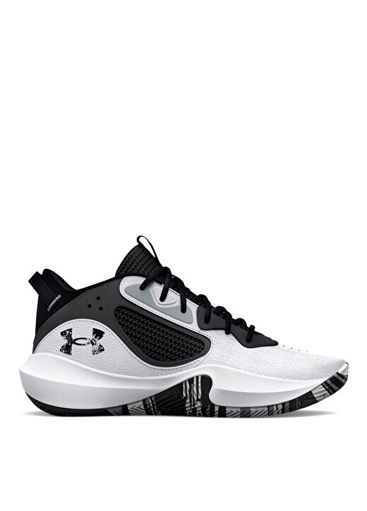 

Баскетбольные кроссовки Boy Black - White 3025617-101 UA GS Lockdown 6 Under Armour, черный