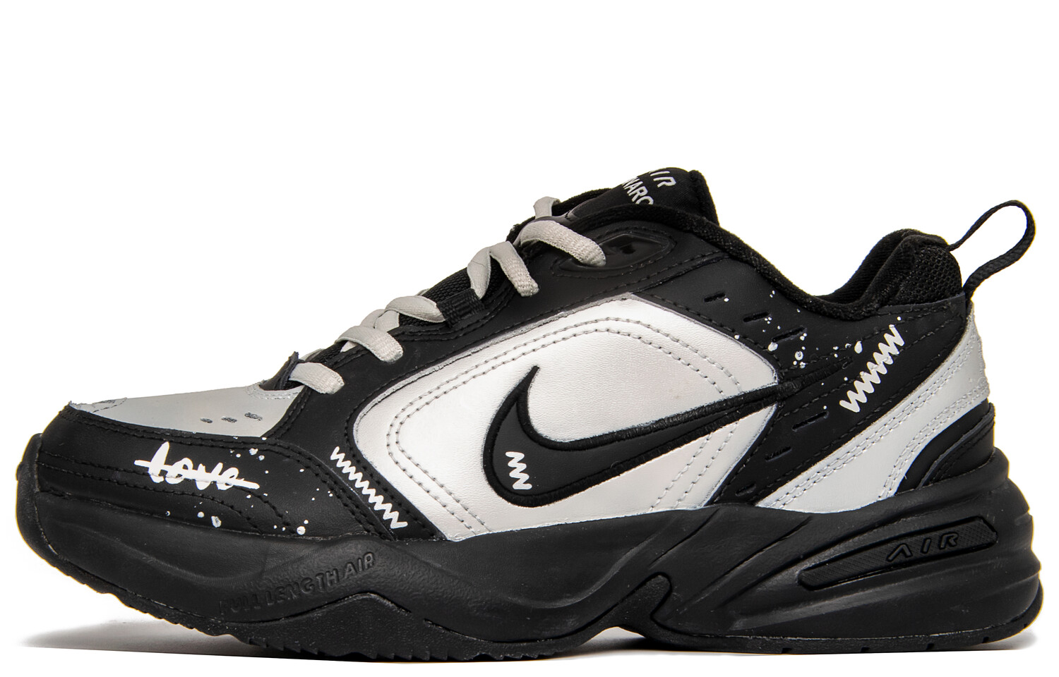 

Массивные кроссовки Nike Air Monarch 4 унисекс, Silver