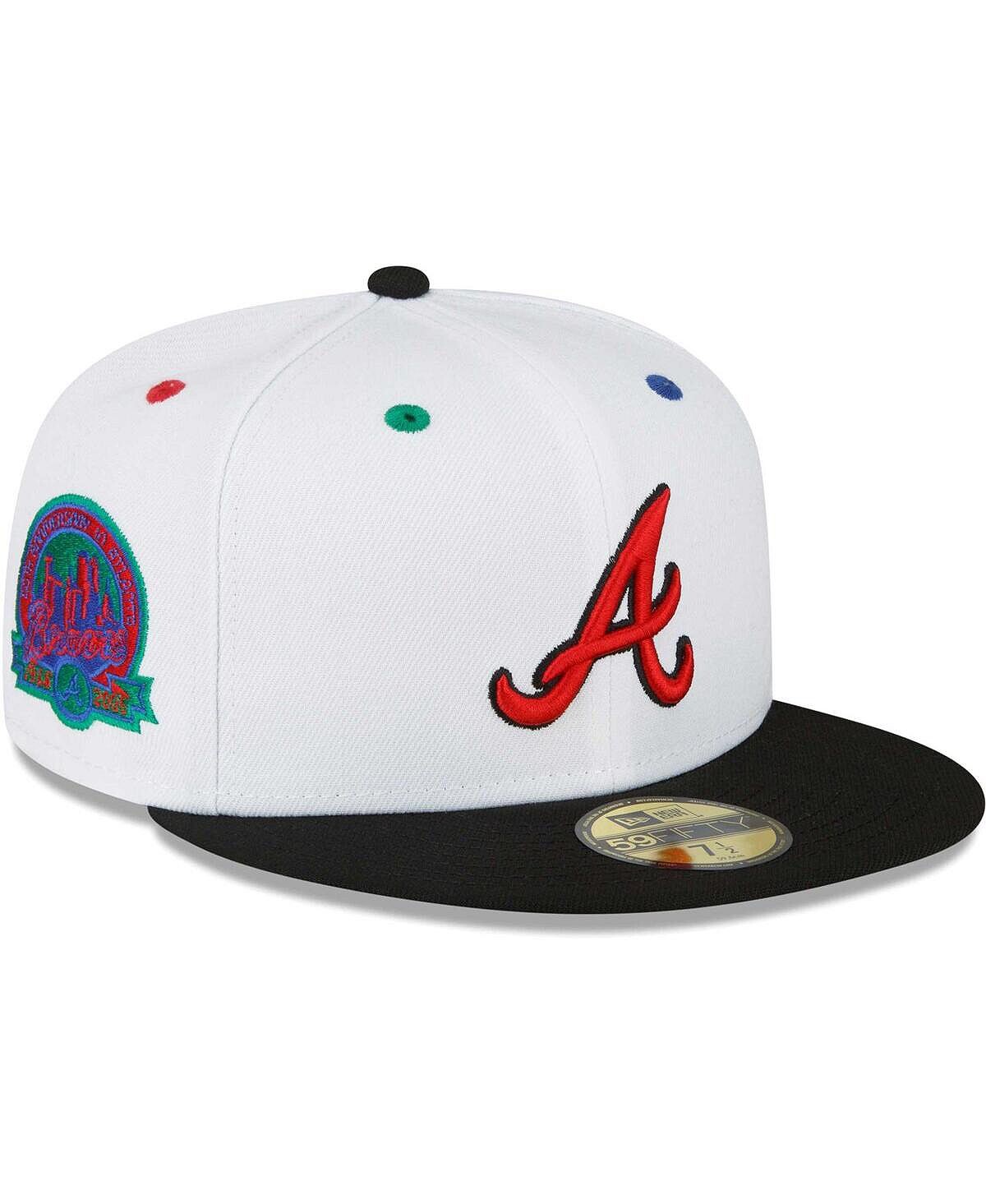 

Мужская бело-черная шляпа Atlanta Braves 40th Anniversary в цвете Atlanta Primary Eye 59FIFTY New Era