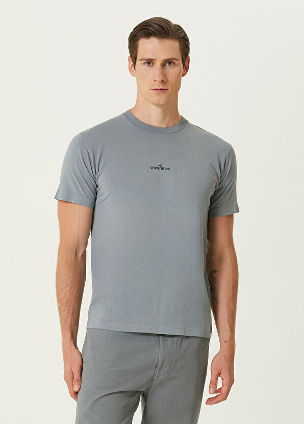 

Футболка с логотипом Stone Island, серый