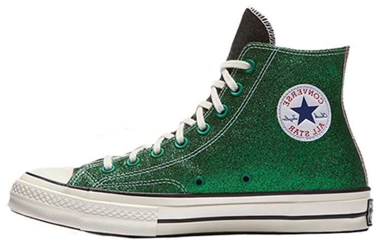 

Конверсы Chuck Taylor All-Star 70s Hi JW Anderson Glitter Gutter Синий Зеленый