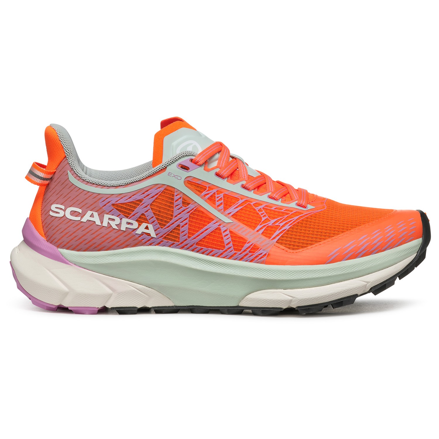 Кроссовки для бега по пересеченной местности Scarpa Women's Golden Gate 2, цвет Orange Fluo/Orchid