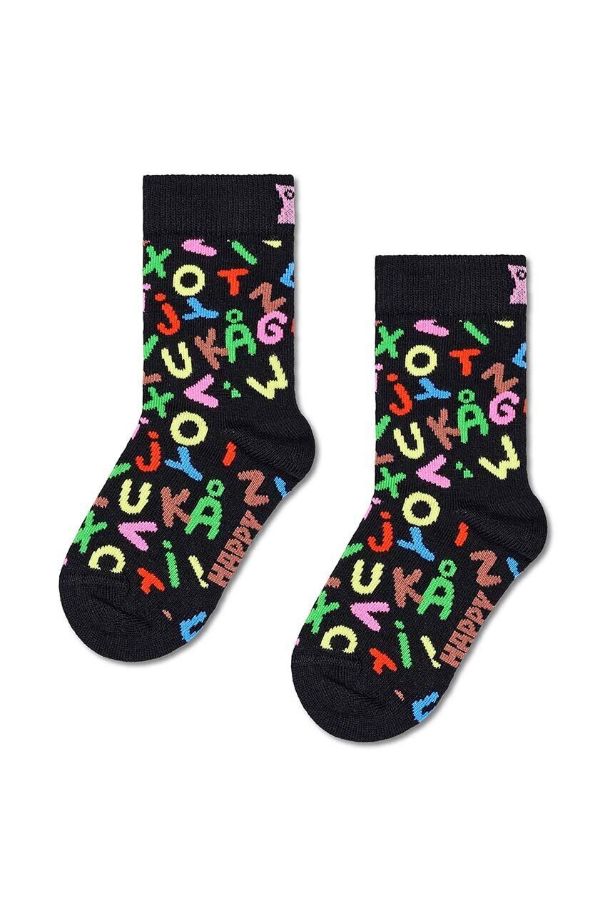 

Детские носки Happy Socks Kids Alphabet Sock, черный