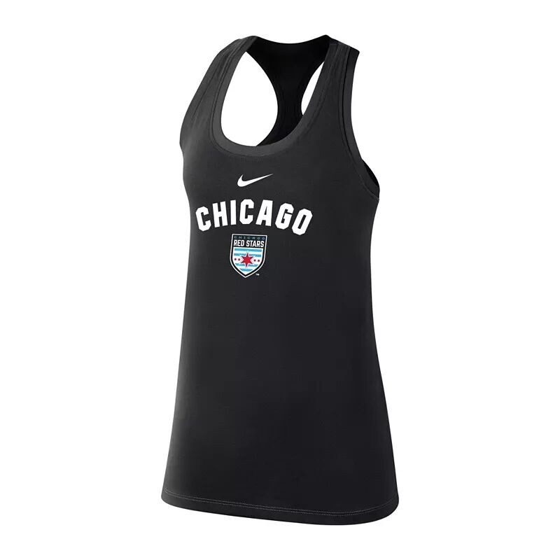 

Женская черная майка Nike Chicago Red Stars Legend Black Racerback