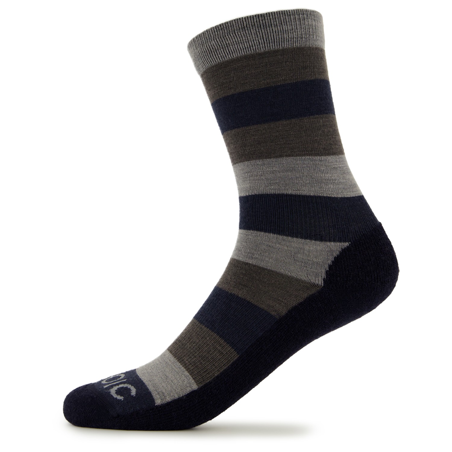 Походные носки Stoic Merino Trekking Crew Socks Stripes, цвет Blue Admiral/Grey