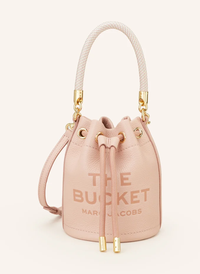 

Сумка-ведро the mini bucket Marc Jacobs, розовый