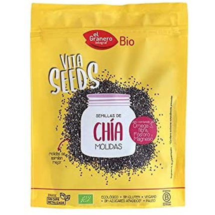 цена El Granero Integral Vitaseeds Chia Seed Milled Bio 200 G