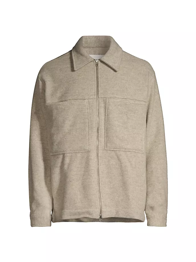 

Куртка-рубашка 23.5 Isak Zip 5239 Nn07, цвет cement