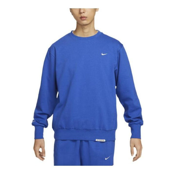 цена Толстовка Nike Dri-Fit Standard Issue Crew 'Blue', синий