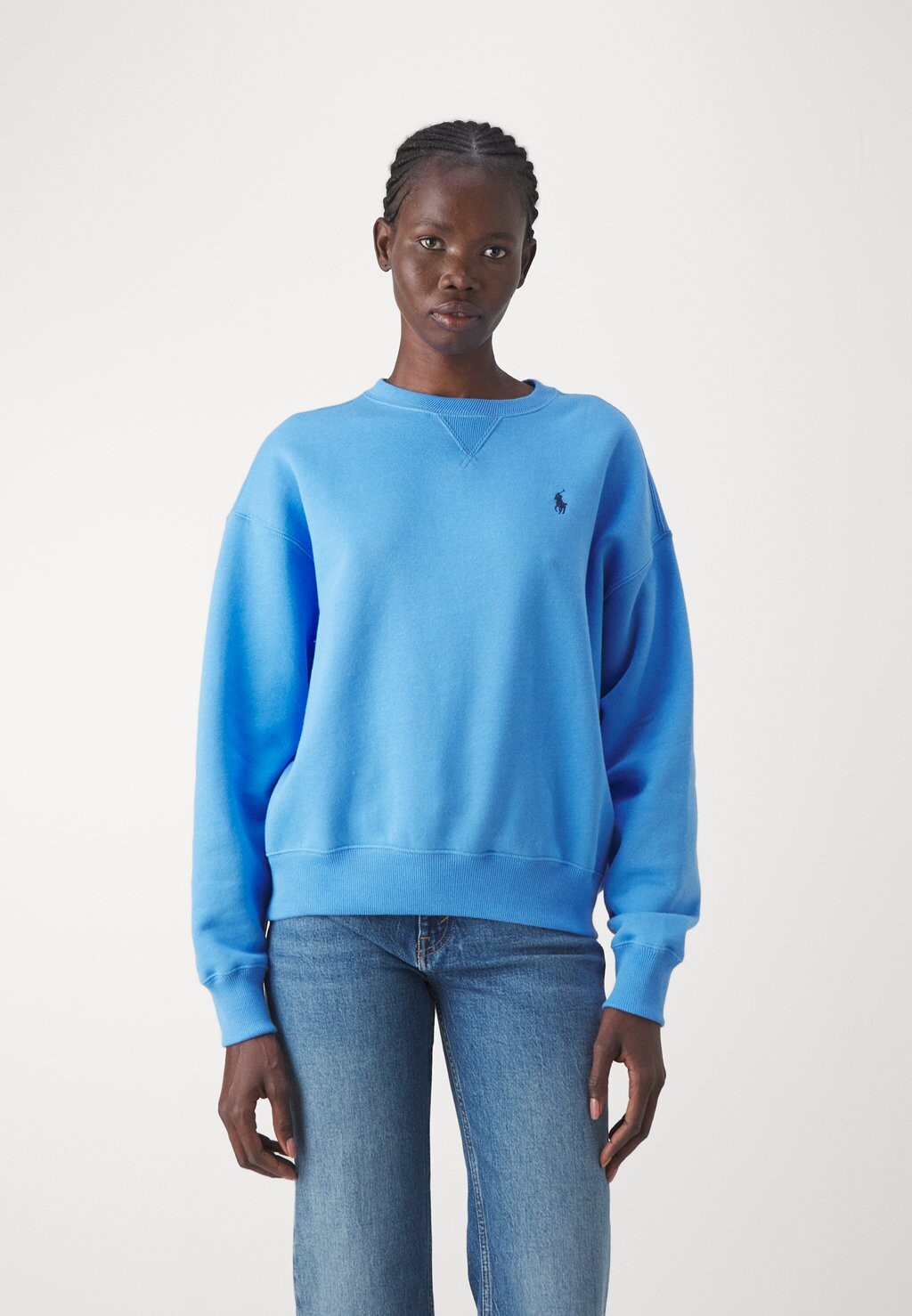 

Толстовка Bubble Long Sleeve Polo Ralph Lauren, цвет riviera blue