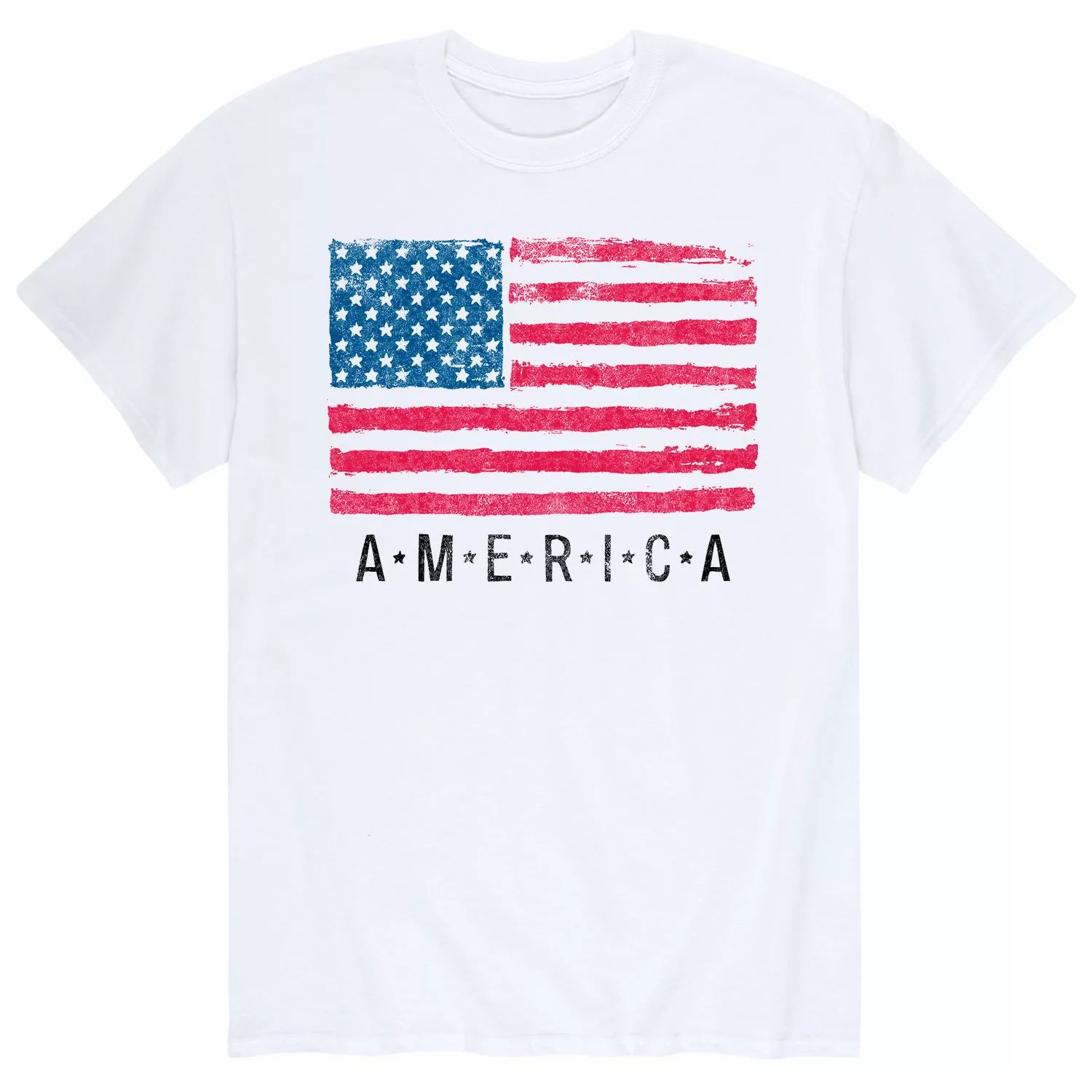 Мужская футболка с американским флагом Licensed Character