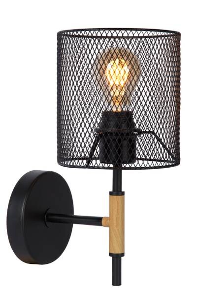 

Настенный светильник Lucide BASKETT, черный