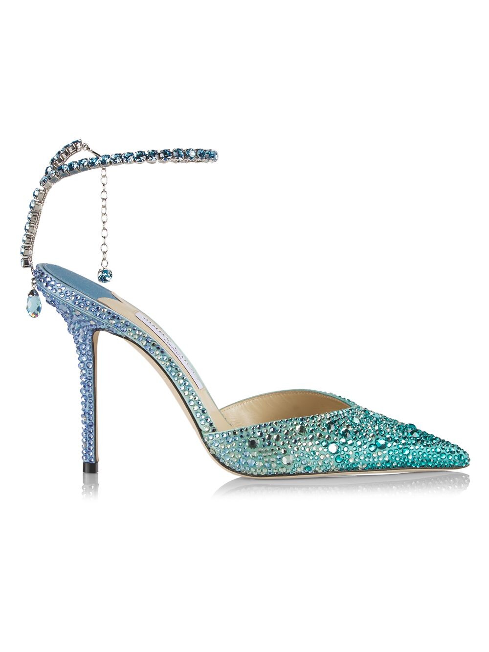 

Сатиновые туфли-лодочки Saeda 100MM с кристаллами Jimmy Choo