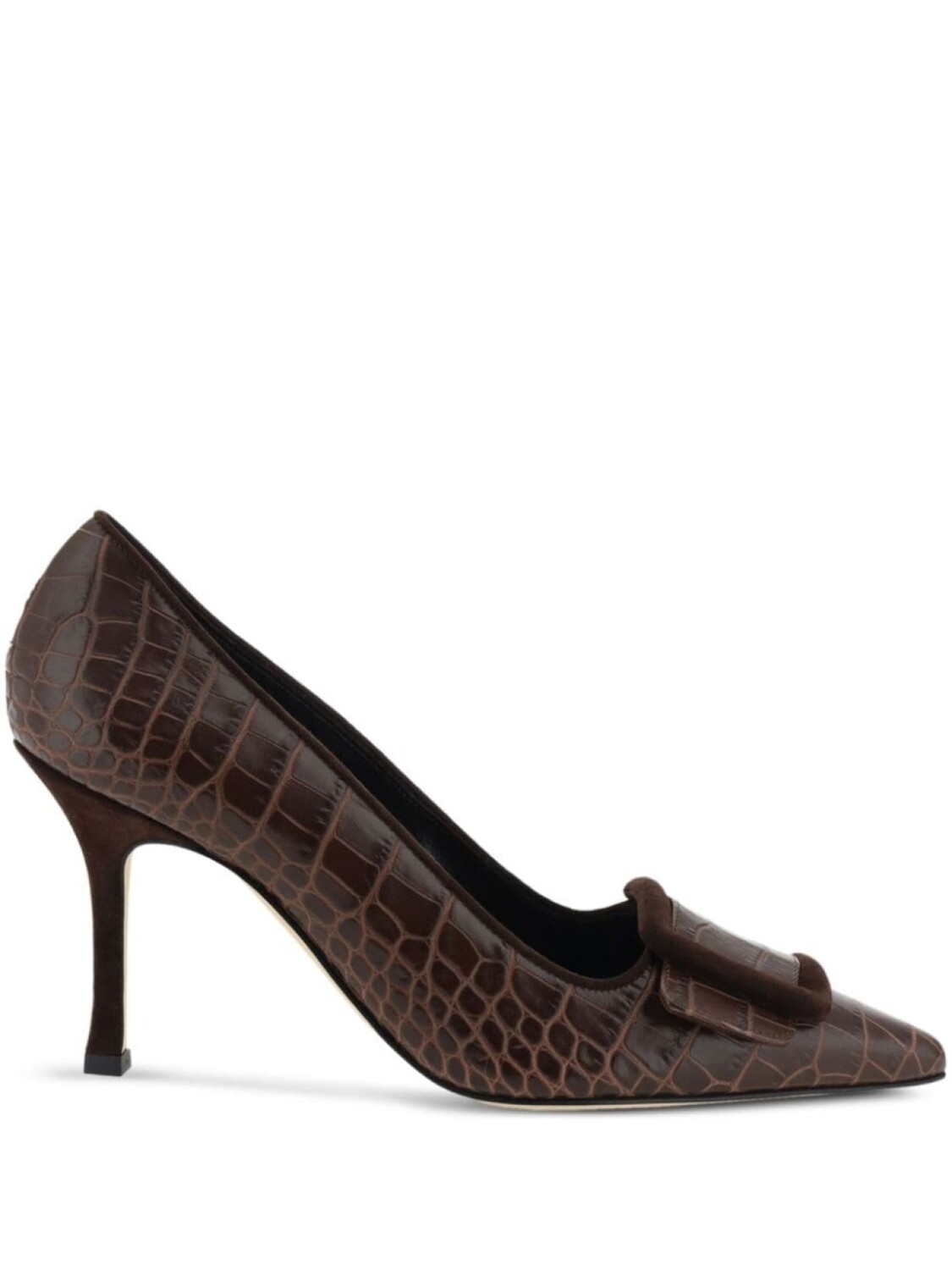 

Manolo Blahnik 90-мм туфли Maysale, коричневый