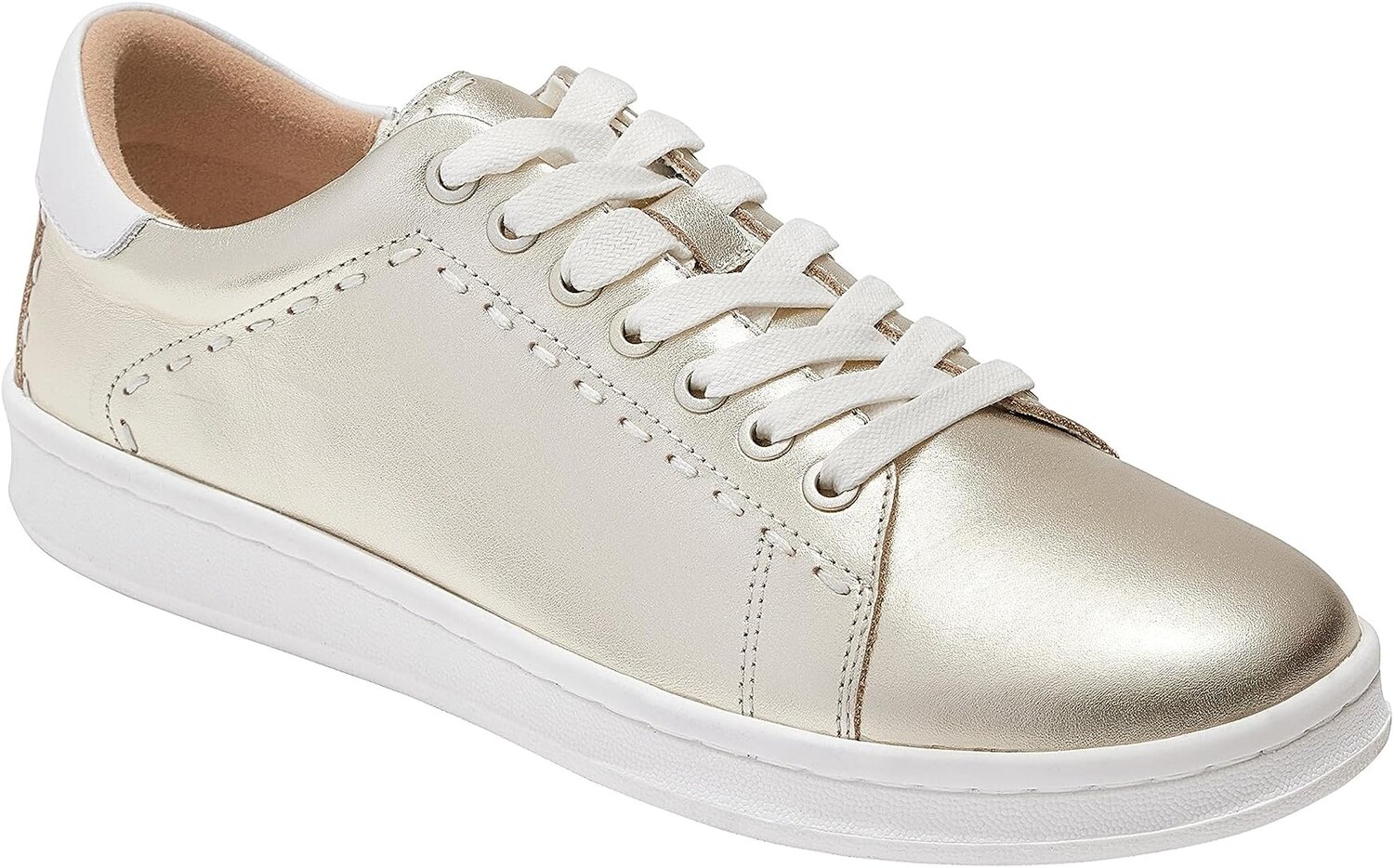 

Кроссовки Ellison Sneakers - Leather Jack Rogers, цвет Platinum/White