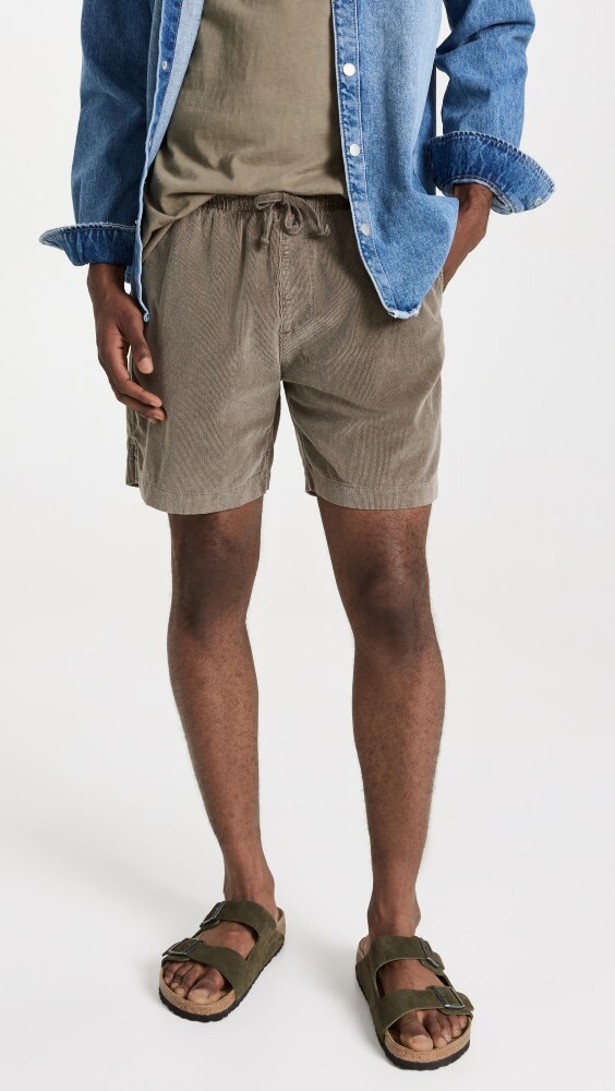 

Шорты Save Khaki Corduroy Easy, карамельный