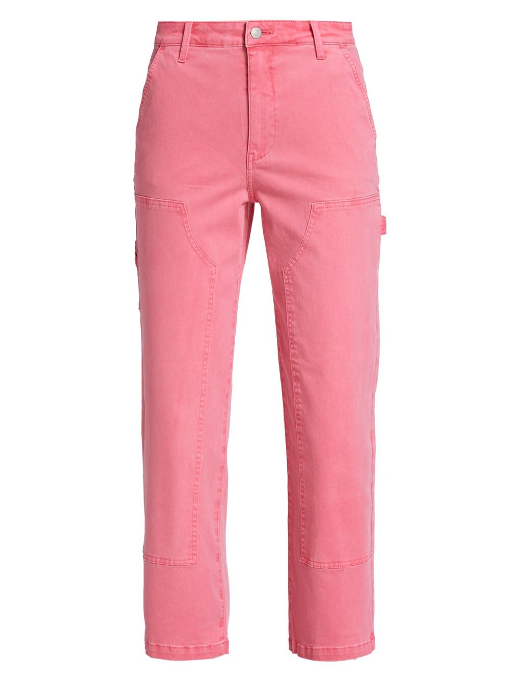 

Прямые укороченные брюки Ashton Twill Pistola, розовый