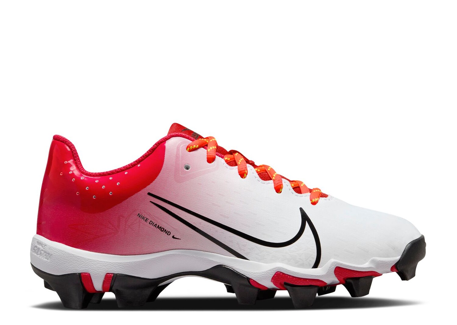 

Кроссовки Nike Hyperdiamond 4 Keystone Gg Gs 'White University Red', красный