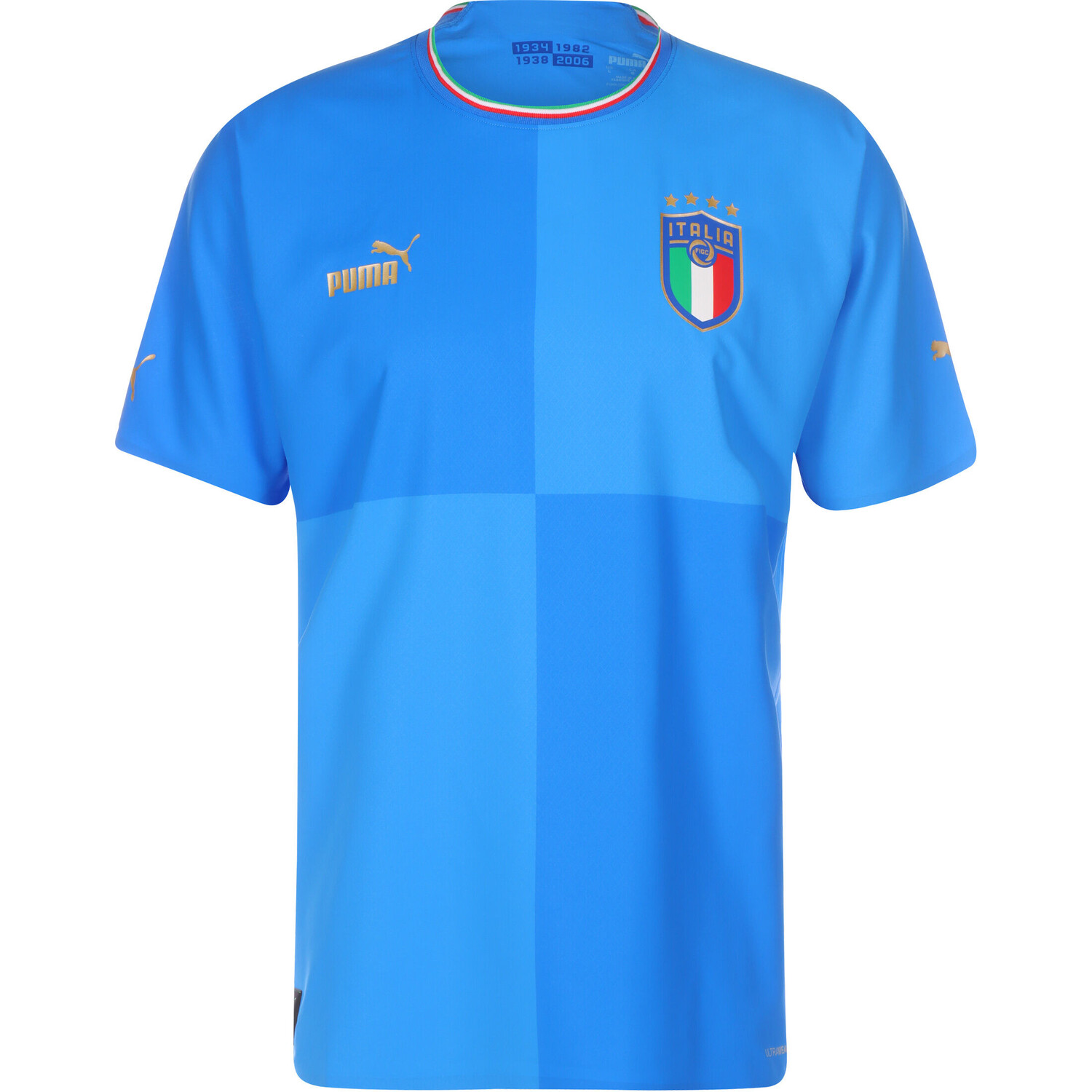 

Рубашка Puma Fußballtrikot Italien Home 2022/2023 Authentic, синий