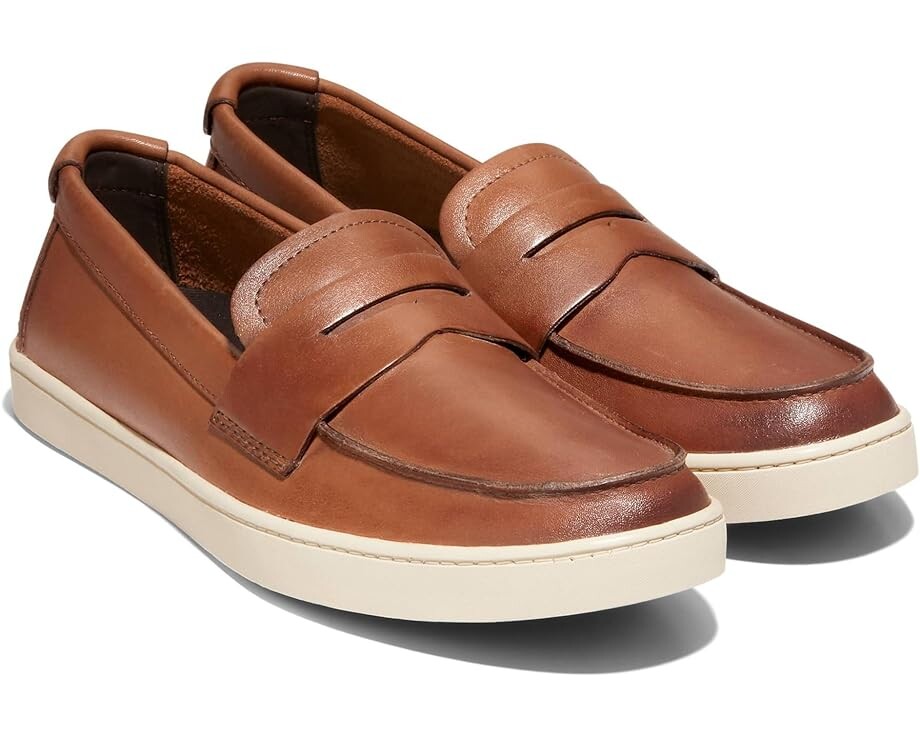 

Кроссовки Cole Haan Nantucket Deck Slip-On, цвет British Tan/Angora