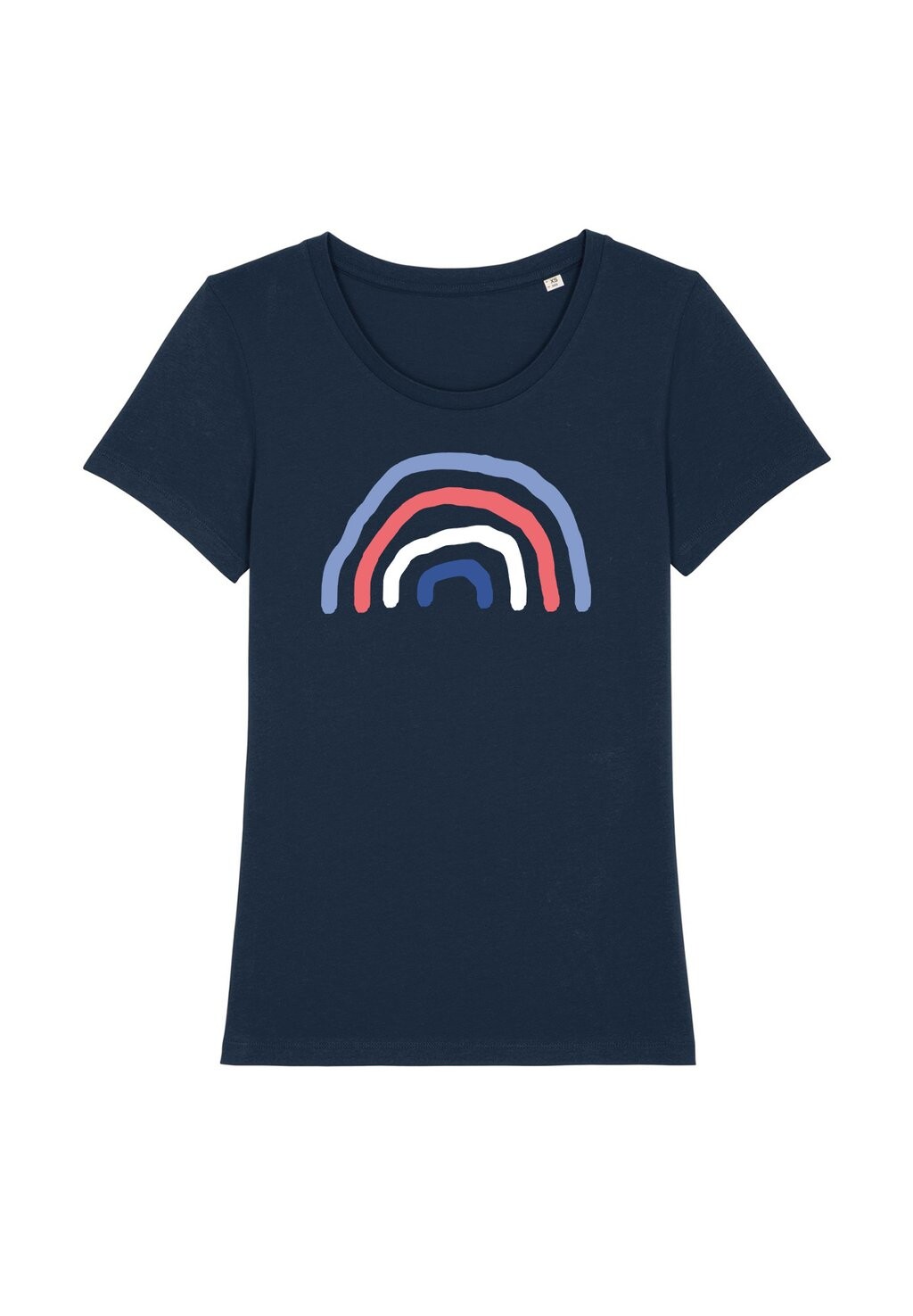 

Футболка с принтом REGENBOGEN Watapparel, цвет french navy